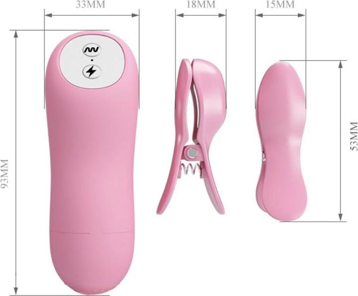 Image du produit Baile Pinces à mamelons électriques