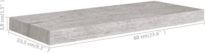 Actual product image vidaXL Lacey (23.50 x 60 x 3.80 cm)