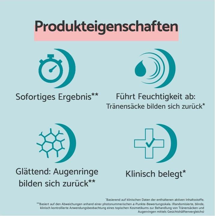 Produktbild Remescar Tränensäcke und Augenringe (Augenpflege Crème, 8 ml, Tag + Nacht)