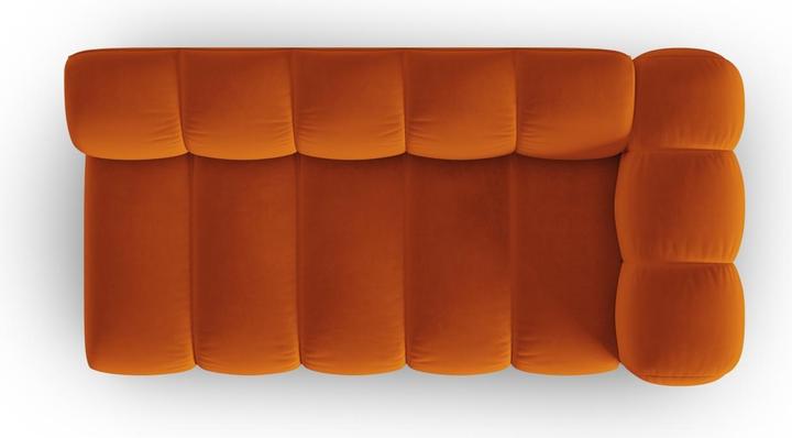 Actual product image Micadoni Velvet Right Modular Sofa, "Lupine", 3 Seats, 175x95x70Made in Europe (Modular sofa, 3-seater)