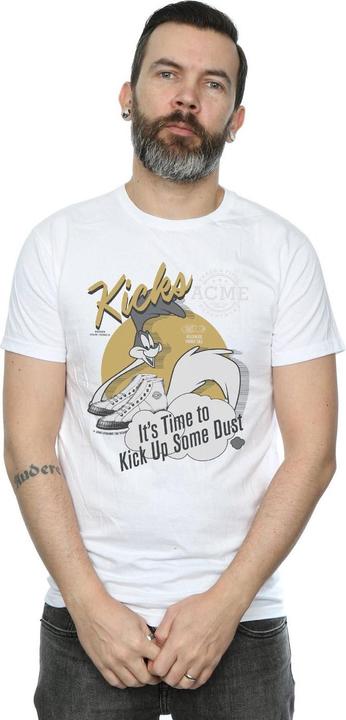Actual product image Looney Tunes Mens Road Runner Kicks T-Shirt (S)
