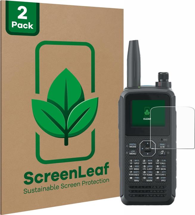 ScreenLeaf Pellicola protettiva sostenibile Pellicola protettiva dello schermo chiara trasparente