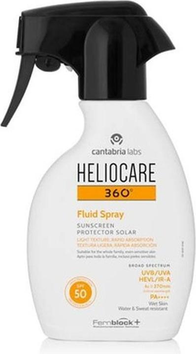 Immagine prodotto Heliocare 360 Fluid Spray (Spray solare, SPF 50, 250 ml)