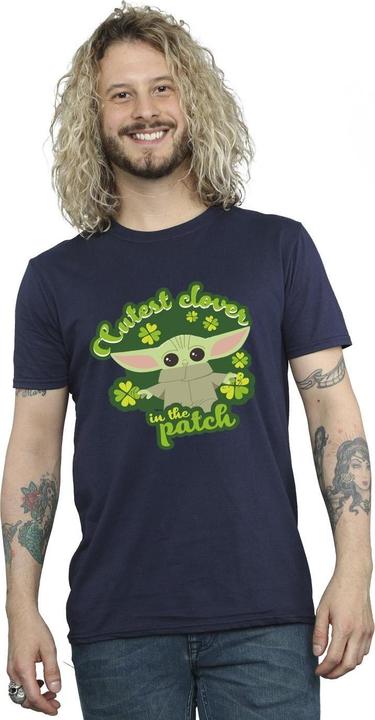 Image du produit Star Wars - T-shirt THE MANDALORIAN ST PATRICK'S DAY CUTEST CLOVER - Homme (XXL)
