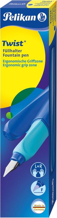 Immagine prodotto Pelikan Fp Twist P457 Deep F +1 GTP in scatola (Blu, 1 x)