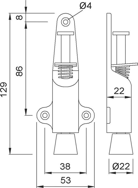 Productafbeelding Kws Deurhouder 1024 (1 Pcs.)