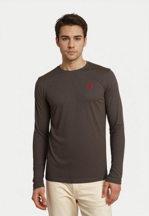 Actual product image U.S. Polo ASSN. Longsleeve Langarmshirt mit Rundhalsausschnitt R-Neck (M)