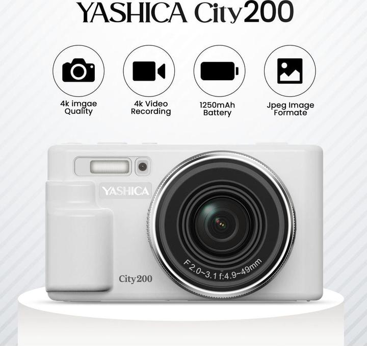 Immagine prodotto Yashica Città 200 (4.9 - 49 mm, 13 Mpx)