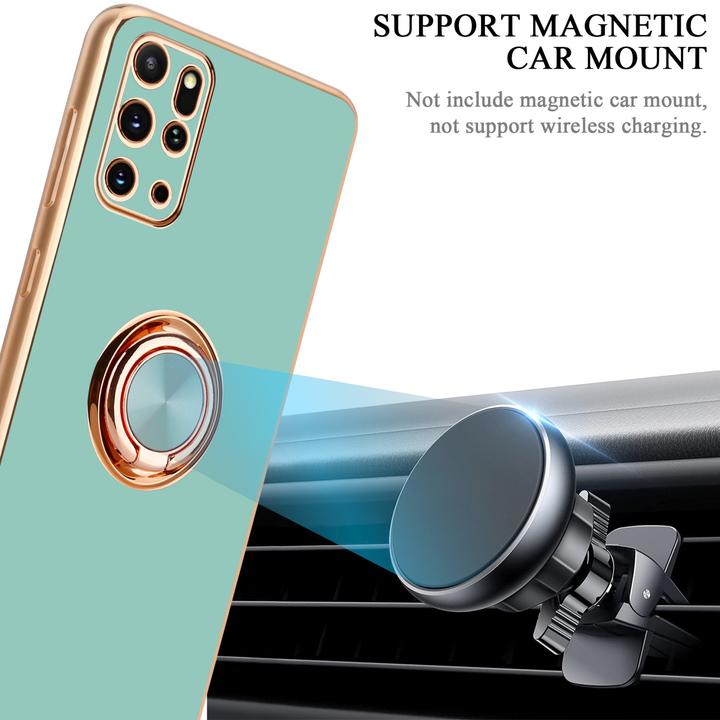 Actual product image Cadorabo Case for Samsung Galaxy S20 PLUS in TPU with camera protection and ring LM089 Style (Samsung Galaxy S20+)