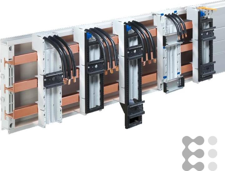Produktbild Rittal OM-Adapter SV 9340.370 (B x H) 45 mm x 208 mm Polyamid Grau (RAL 7035) Passend für Sammelschienen St