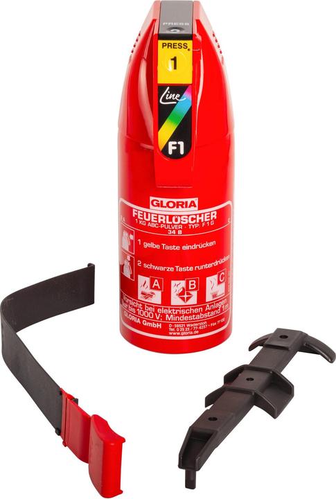 Produktbild Gloria Pulver-Kompakt-Feuerlöscher (A, B, C)