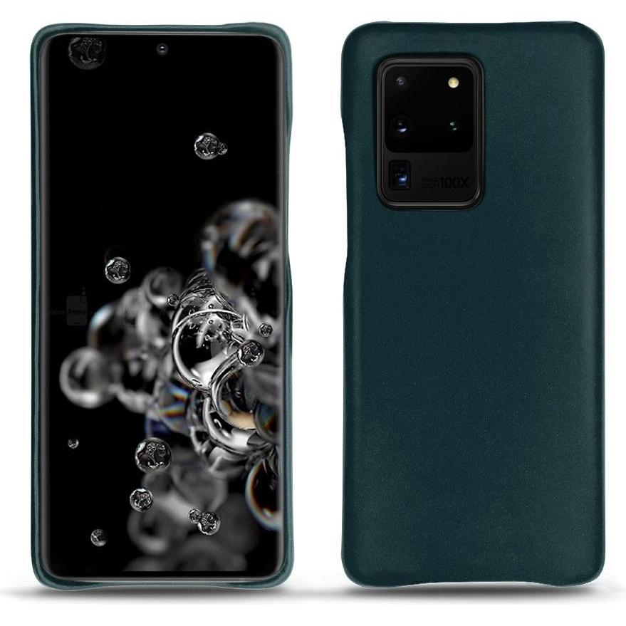 Noreve Lederschutzhülle (Samsung Galaxy S20 Ultra 5G), Smartphone Hülle, Blau