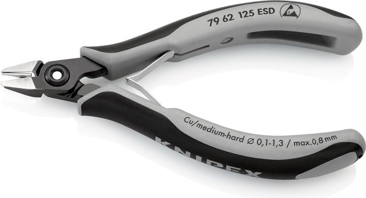 Actual product image Knipex Precision Electronics Side Cutter ESD (125 mm)