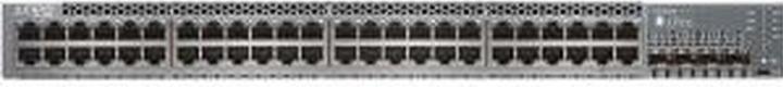 Produktbild Juniper 250 Mpps /100/ 1000BASE-T, /10GbE SFP/SFP+, QSFP+ (48 Ports)