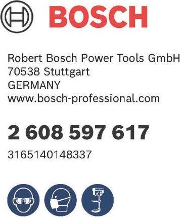 Produktbild Bosch Professional Zubehör Kunstbohrer HM, 45 x 90 mm, d 10 mm (10 mm)