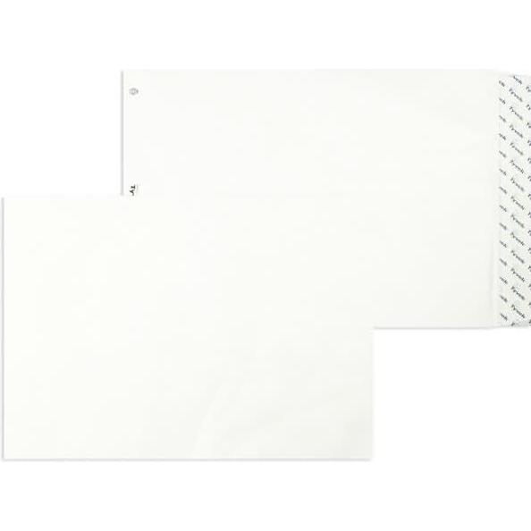 Blanke, Versandtasche + Luftpolstertasche, Versandtaschen Tyvek B4 54g/qm haftklebend VE=100 Stück weiss (1 x)