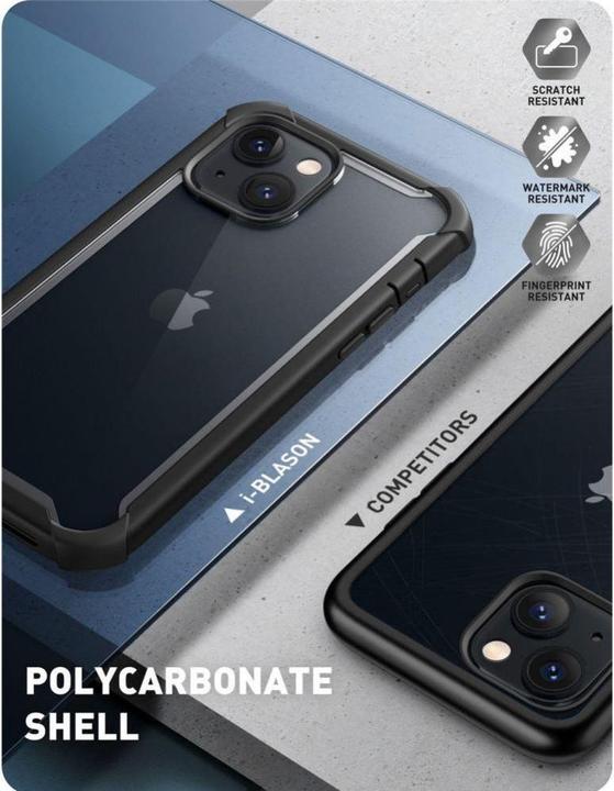 Produktbild Supcase Case IBLSN Ares Apple iPhone 13 Black (Apple iPhone 13)