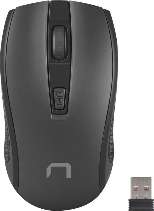Produktbild Genesis Natec Mouse, Jay 2, Wireless, 1600 DPI, Optical, Black (Kabellos)