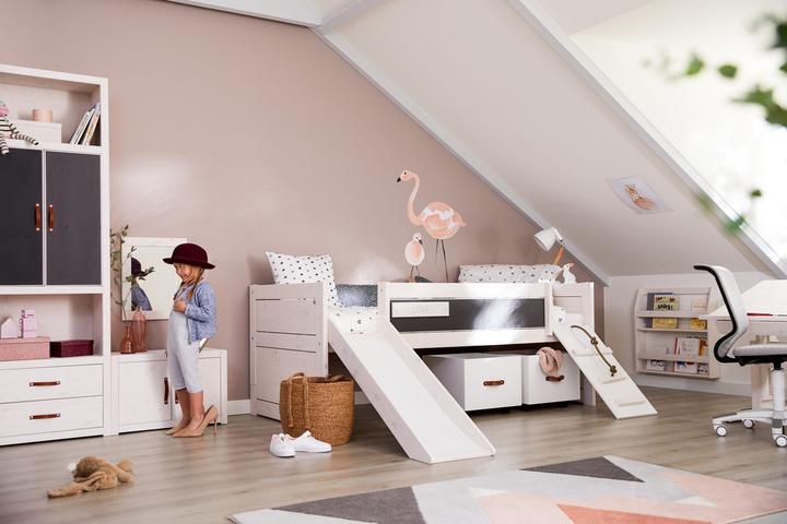Immagine prodotto Lifetime Kidsrooms Letto a castello Climb & Slide (90 x 200 cm)