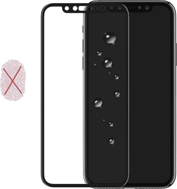 Screenguard Apple iPhone XS Pellicola protettiva in vetro a schermo intero 2.5D 9H (1 Pezzo/i, Apple iPhone XS)