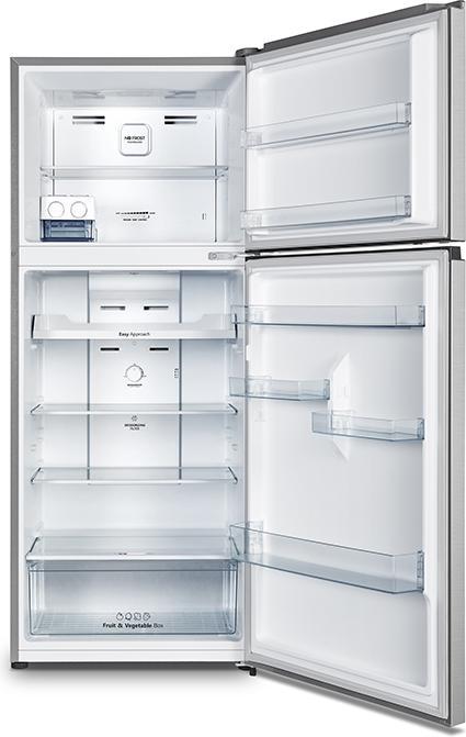 Produktbild Hisense RT488N4DC2 Kühlschrank mit Gefrierfach Freie Aufstellung 381 L E Silber (381 l)