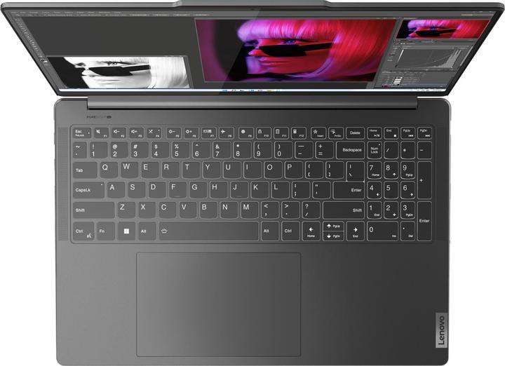 Image du produit Lenovo Yoga Pro 9 (16", Intel Core i7-13705H, 16 Go, 512 Go, ING. Int.)