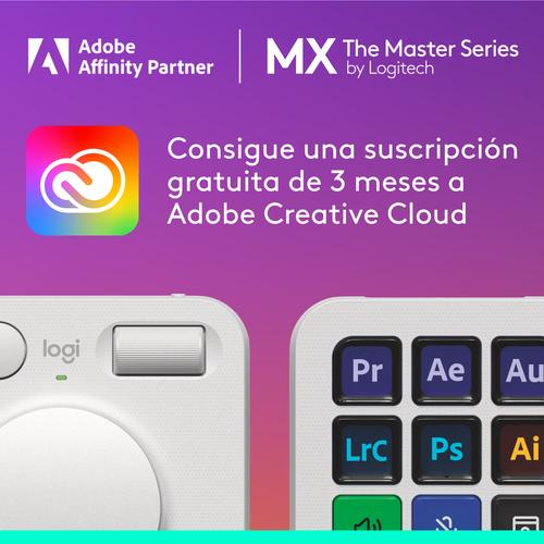 Produktbild Logitech Mx Creative Console (Ohne Tastaturlayout, Kabelgebunden)