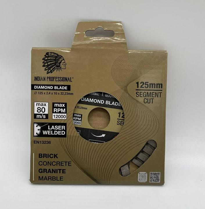 Produktbild GCS Tarcza Diamentowa 125mm Segment Turbo Cut Indian Professional