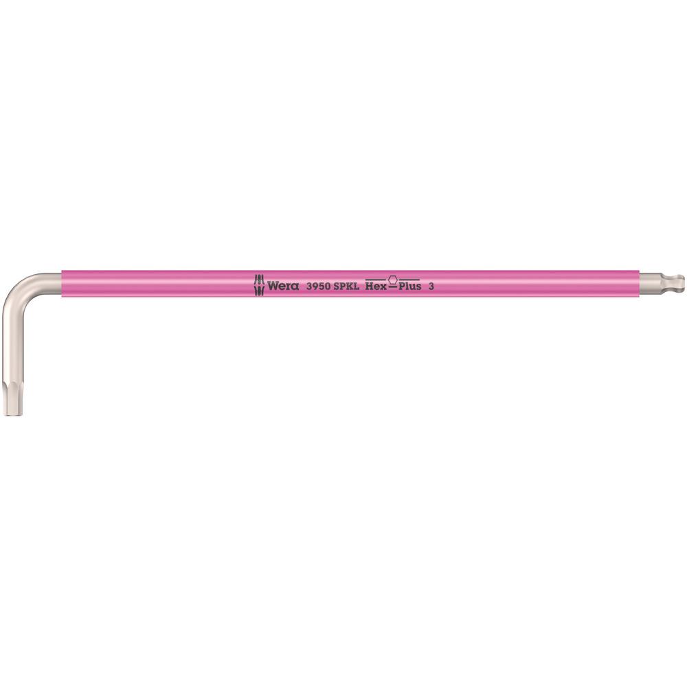 Wera, Sechskantschlüssel, 3950 SPKL Multicolour Hex-Plus 3,0