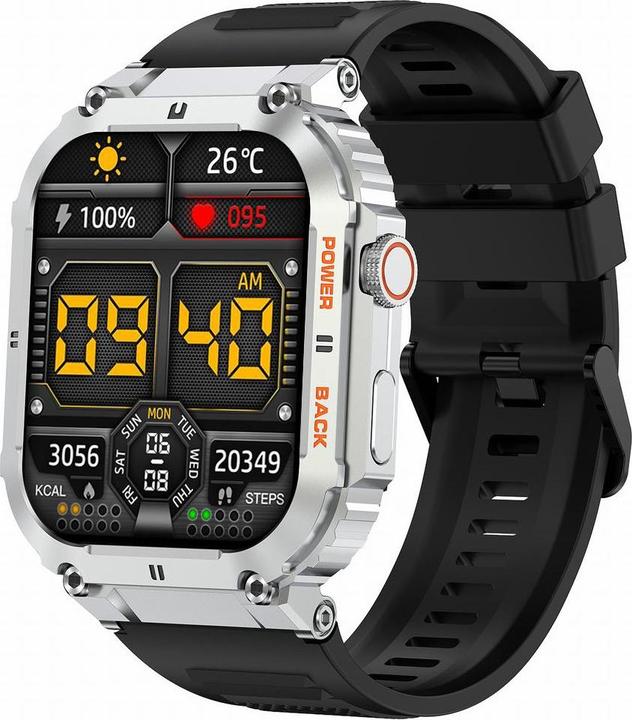 Image du produit Gravity SMARTWATCH MĘSKI GT6-5 - WYKONYWANIE POŁĄCZEŃ, MONITOR SNU (sg020e) (42 mm)
