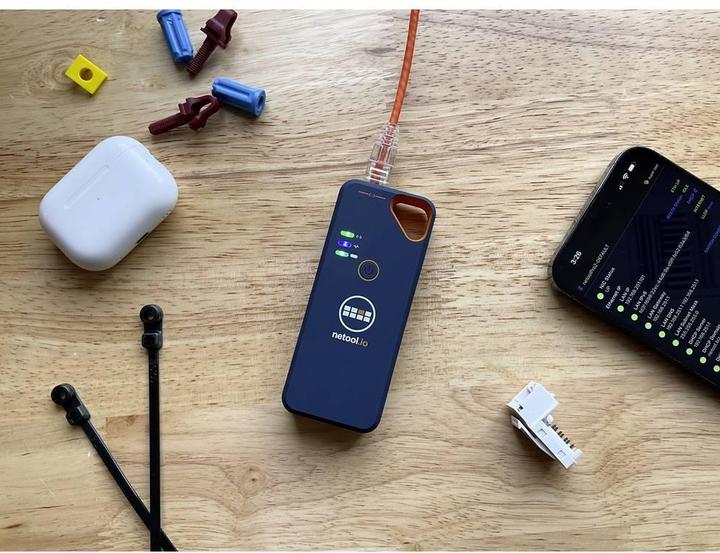 Actual product image Netpeppers Network cabling tester, netool.io Pro2 smart network tester, 4-pack