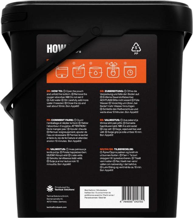 Produktbild Tactical Foodpack Weekpack Tango (2445 g)