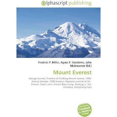 Mount Everest, Fachbücher