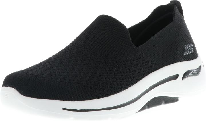 Immagine prodotto Skechers 124418/BKW Go Walk Arch Fit-Delora Donna Sneaker Pantofola Bassa Nero/Bianco (39)