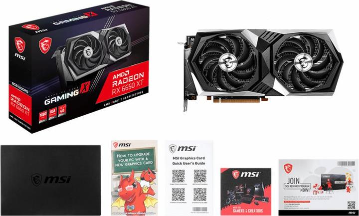 Produktbild MSI Radeon RX6650XT Gaming X (8 GB)