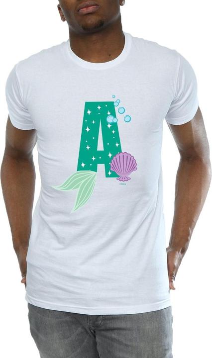Immagine prodotto Disney Alphabet A Is For Ariel Maglietta Uomo (M)