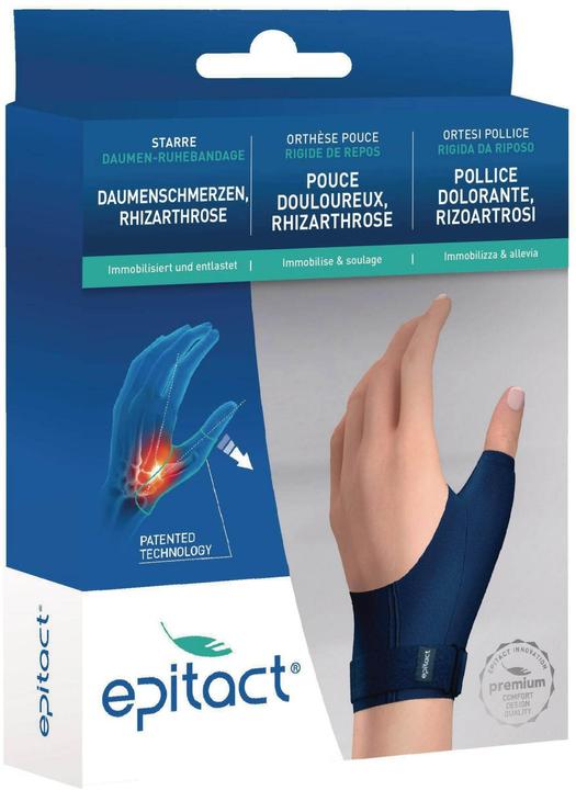 Actual product image Epitact rigid thumb rest bandage L left (L)