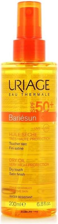 Actual product image Uriage Bariésun Dry Oil SPF50+ Spr 200 ml (Suntan oil, SPF 50, 200 ml)