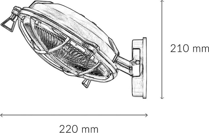 Actual product image Licht-Erlebnisse Serifos (E27, IP64)