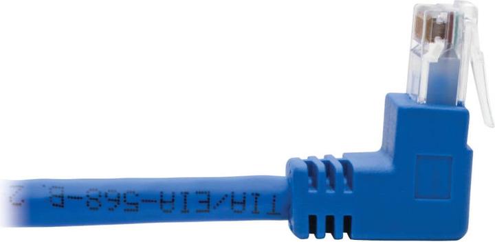 Actual product image Eaton Up/Down-Angle Cat6 Gigabit Molded UTP Ethernet Cable RJ45 Up-Angle M to RJ45 Down-An (U/UTP, CAT6, 0.31 m)