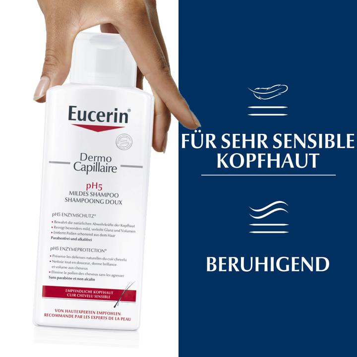 Immagine prodotto Eucerin DermoCapillaire pH5 shampoo delicato (250 ml, Shampoo liquido)