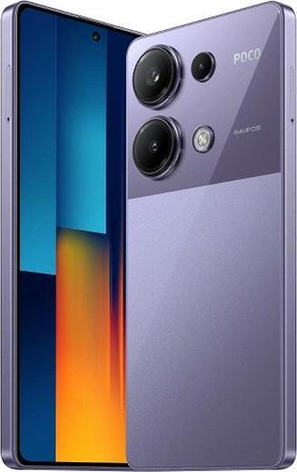 Actual product image Xiaomi Poco M6 Pro (512 GB, Purple, 6.67", Hybrid Dual SIM, 4G)