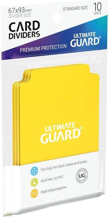 Productafbeelding Ultimate Guard Kaartenscheider standaardformaat geel 10