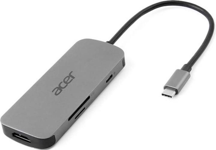 Actual product image Acer Adaptater 7in1 Type C : 1 x typeC (USB-C, 7 ports)