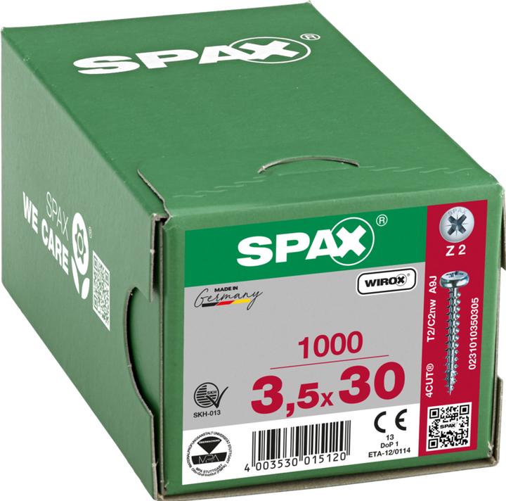 Produktbild Spax Spanplattenschrauben (1000 Schrauben pro Stück)