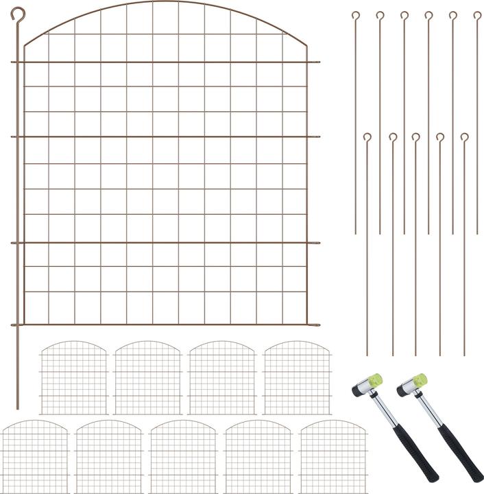 Actual product image Relaxdays 10x Garden-Fence