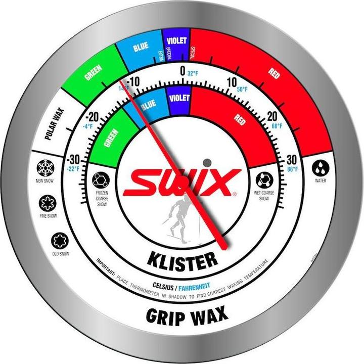 Actual product image Swix R220 Round Wall thermometer