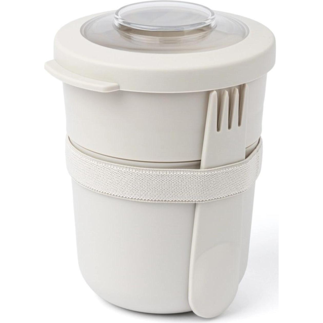 Amuse Tylla Foodbowl Duo 450 Ml +150 Ml Oat, Lunchbox, Weiss