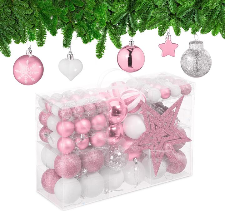 Image du produit Relaxdays 110x boules-de-Noël (1 -pièce)