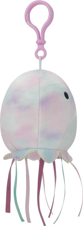 Actual product image Squishmallows - 9 cm Plush P14 Clip On - Tie Dye Jellyfish (9 cm)